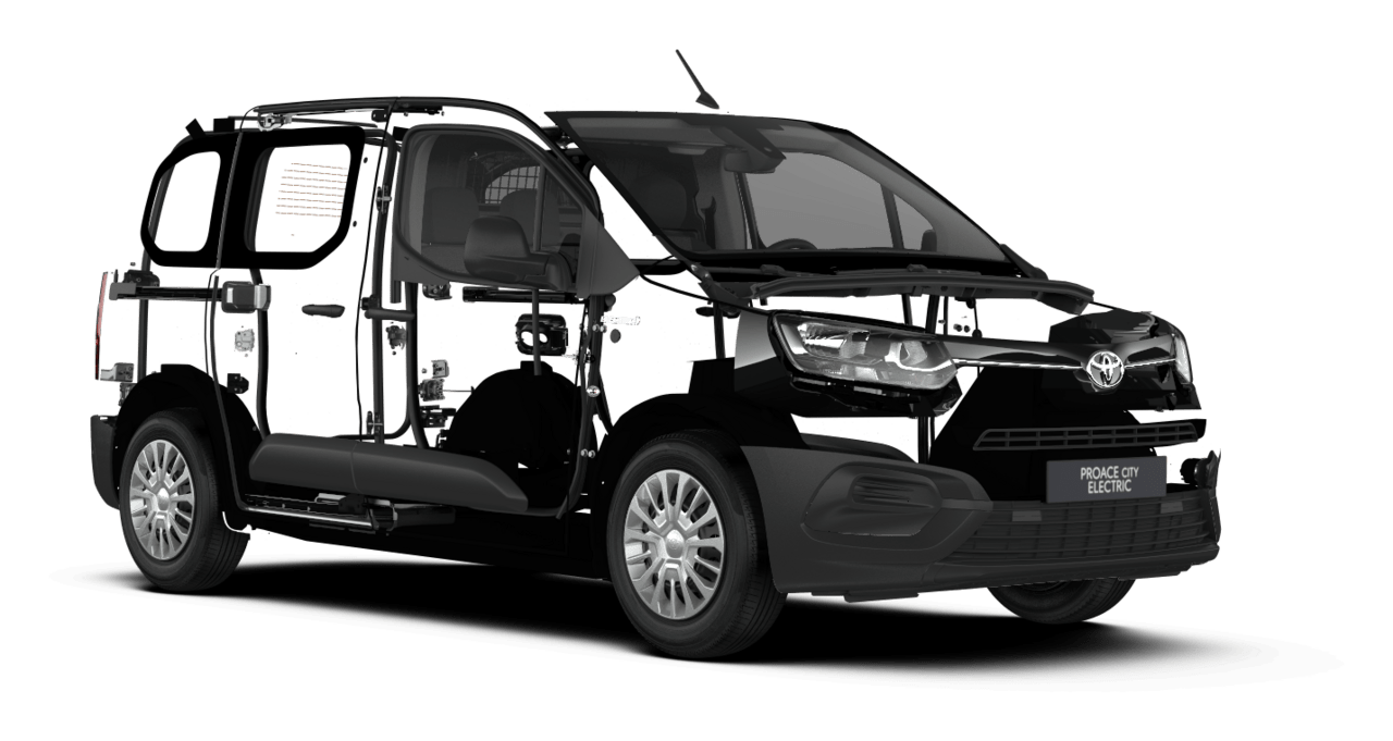 Proace City Electric LX Heil yfirbygging - Stuttur
