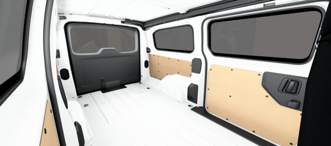 PROACE - COMFORT MASTER m. bagklap - Long, dobbelt skydedør