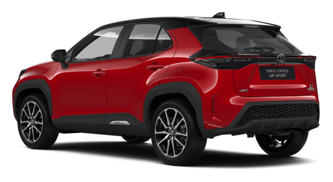 Toyota  Finitions & Motorisations : Yaris Cross GR SPORT (dans la limite  des stocks disponibles) Blanc pur (040), 5 portes, Transmission variable en  continu à gestion électronique , Hybride 1.5L (116