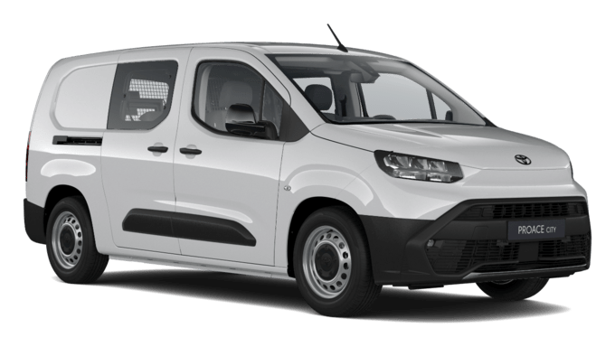 Proace City Professional Crew Plus Ilgas su dviejų eilių kabina, 5 durelės