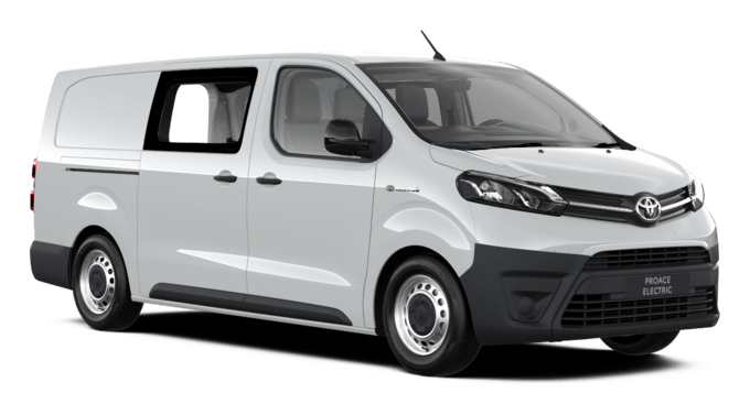Proace Electric - Live - Dubbele Cabine met 2e schuifdeur