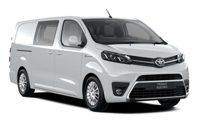 Proace EV - Comfort sidehengslet bakdører - Lang (L2) 2 skyvedører